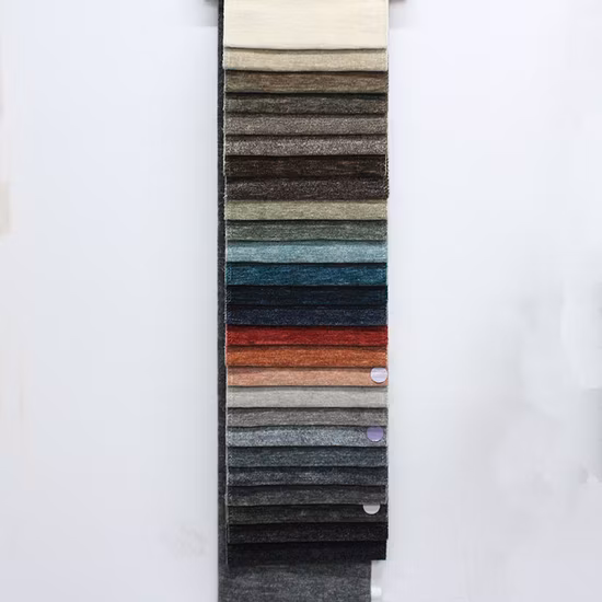 가정용 직물 가구 및 의자용 셔닐 및 자카드 폴리에스테르 소파 직물